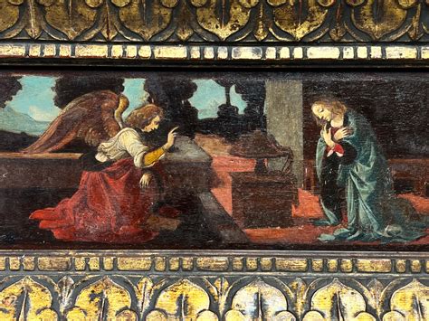 Italian Renaissance - The Annunciation, Gabriel Appearing to the Virgin ...