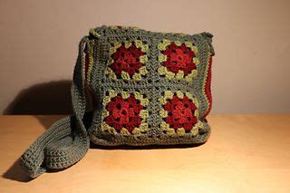 Messenger Bag Pattern By Judith L Swartz Granny Square Messenger