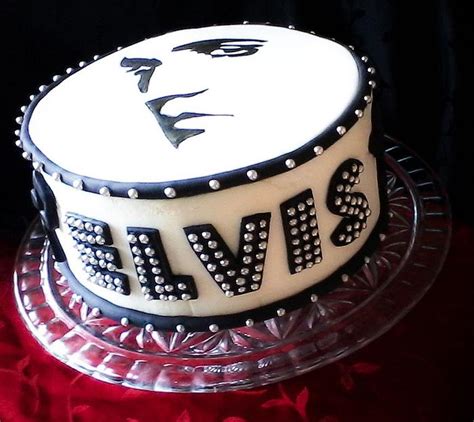 Elvis Birthday Cake Decorated Cake By Jenn Szebeledy Cakesdecor