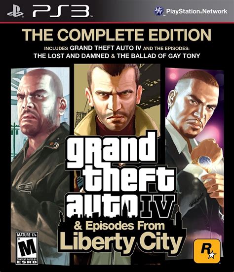 Grand Theft Auto Iv Complete Edition Playstation Game