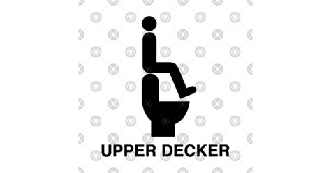 Upper Decker Upper Decker Sticker Teepublic