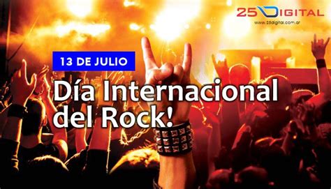 De Julio Hoy Se Celebra El D A Internacional Del Rock Digital