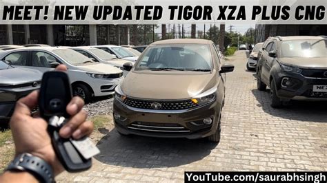 Meet New Updated 2024 Tata Tigor XZA CNG Price Features Latest Tigor