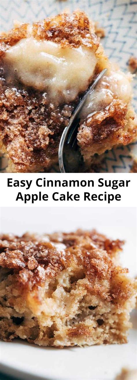 Easy Cinnamon Sugar Apple Cake Recipe Am Chef