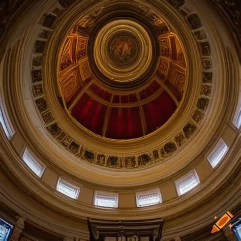 Interior Of A Moody And Mischievous Capitol Building Conference Room On