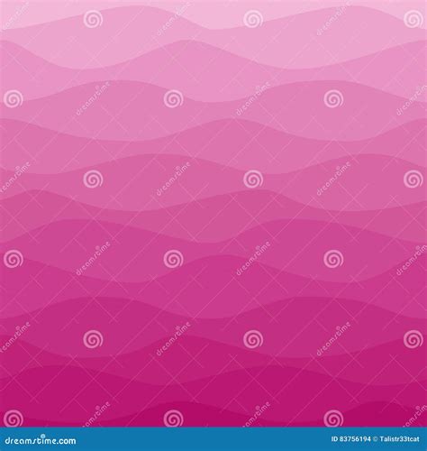 Fundo Cor De Rosa Ondulado Gradual Ilustra O Do Vetor Ilustra O De