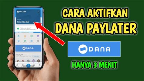 Cara Aktifkan Dana Paylater Youtube