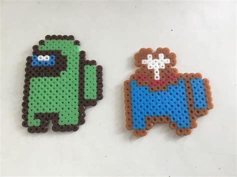 Among Us Perler Beads Images