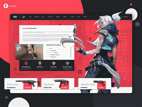 Valorant Ui Designs Themes Templates And Downloadable Graphic