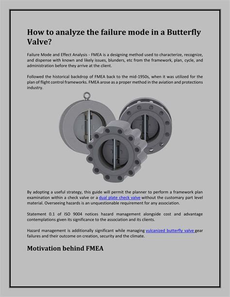 Ppt How To Analyze The Failure Mode In A Butterfly Valve