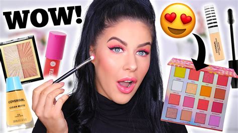 Testing New Drugstore Makeup First Impressions Hits And Misses Youtube