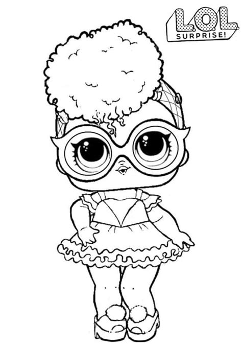 Goodie Lol Surprise Doll Coloring Page Download Print Or Color