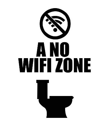 A No Wifi Free Zone Clean Wifi Thinking Photo Background And Picture For Free Download - Pngtree