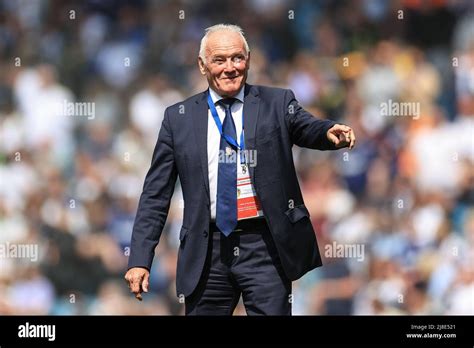 Andy Gray Former Leeds United Player Is In Attendance Stock Photo Alamy