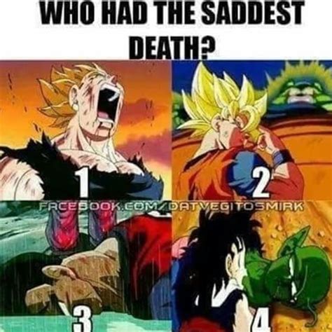 Cual fue la muerte más triste DRAGON BALL ESPAÑOL Amino