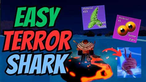 How To EASILY Kill The TERROR SHARK In BLOX FRUITS UPDATE 20 YouTube