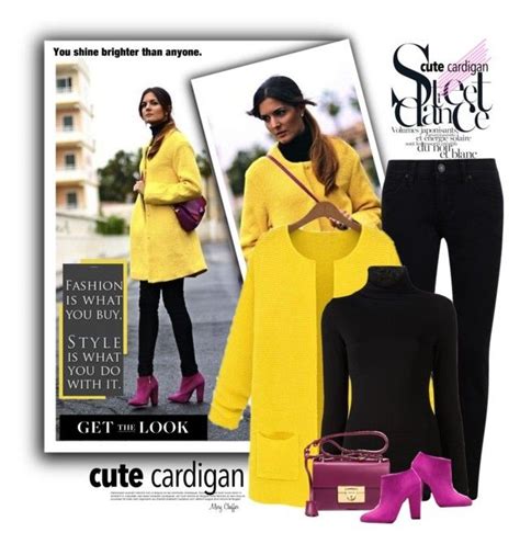 Get The Look Cute Cardigan Bright Ankle Boots By Mcheffer Liked