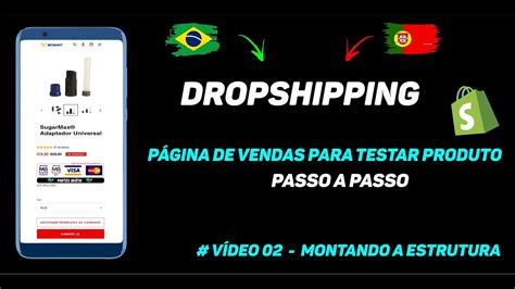 Como Criar Pagina De Vendas Na Shopify Para Testar Produto