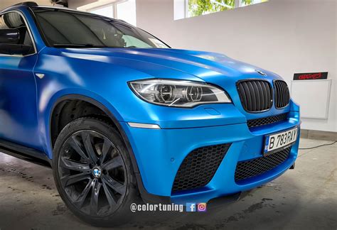 Bmw X6 Albastru Color Tuning