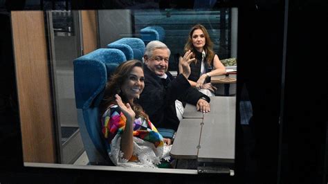 Amlo Inaugura Segundo Tramo Del Tren Maya Viaja De Canc N A Palenque