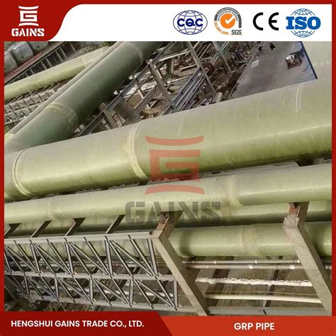 Gains 32mm Fiberglass Pipe Suppliers GRP Material Pipe China FRP Pipe