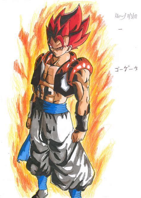 My Ssg Gogeta Fan Art Rdbz