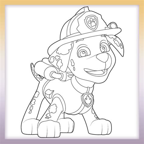 Marshall Paw Patrol Face Coloring Page By Viralkensbs Porn Sex Picture