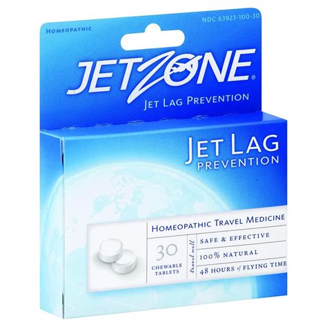 Jet Zone Jet Lag Prevention Homeopathic Travel Medicine 30 Tablets Case Of 6 With Images