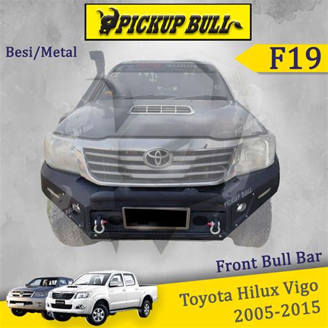 Toyota Hilux Vigo 2005 2015 Front Bull Bar Steel Vigo Front Bumper