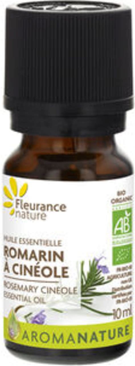 Fleurance Nature Huile Essentielle de Romarin à Cinéole Bio 10 ml