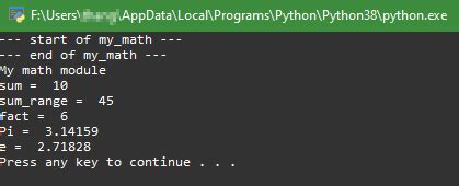 Module và Package trong lập trình Python