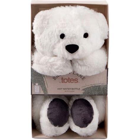 Barley Lane By Totes Polar Bear Hot Water Bottle Compare Prices Where To Buy Trolley Co Uk