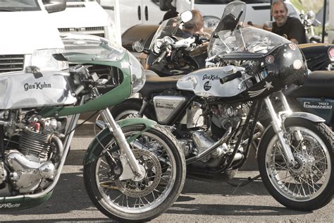 Norton Gus Kuhn Ton Up Motos Anglaises Flickr