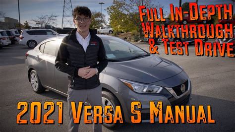 Nissan Versa S Manual Full Walk Around Test Drive Youtube