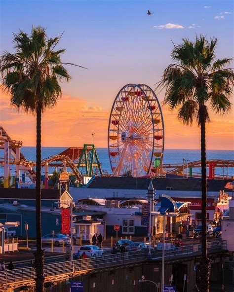 Pin De Chy En Amusement Parks En Viajes Los Angeles Santa Monica