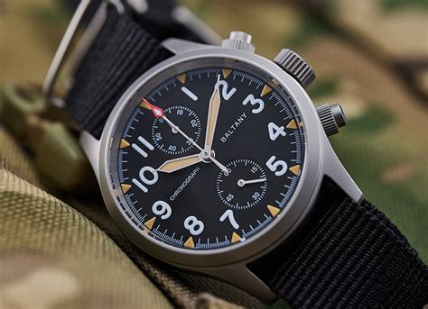 Baltany Field Military Chronograph Vintage Watches S5033