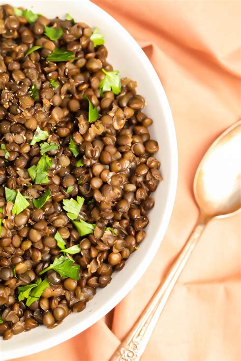 French Green Lentils Easy Healthy Recipes