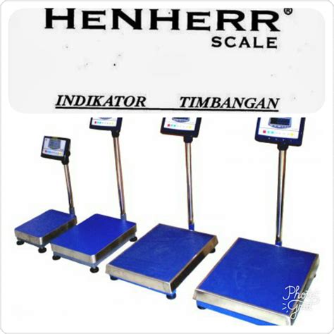 Jual Henherr Scale Timbangan Bs Ms Xd Double Display Kg Shopee