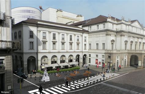 Milano Piazza Della Scala Riqualificazione Di Largo Ghiringhelli