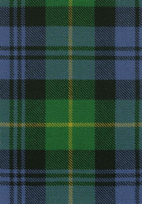 Gordon Clan Ancient Tartan Fabric Swatch