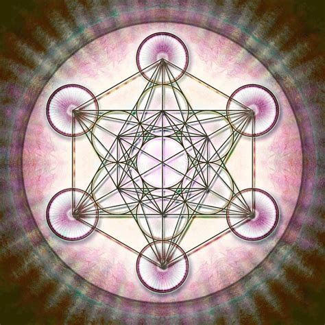 Cube En S De Metatron Illustration Stock Illustration Du Alchimie