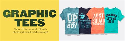 Toddler & Baby Boy Graphic Tees | The Children's Place | Free Shipping*