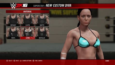 Wwe K Creating A Sexy Bikini Diva Wwe K Gameplay Hot Sex Picture