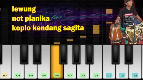 Lewung Not Pianika Koplo Instrumen Full Bass YouTube