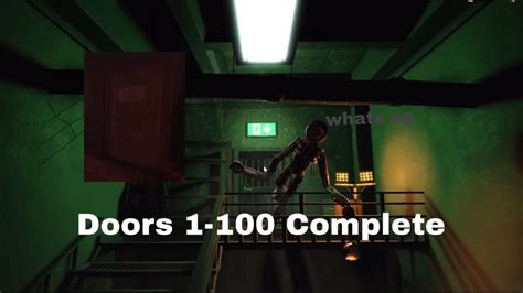 Roblox Doors Full Gameplay Doors 1 100 Youtube