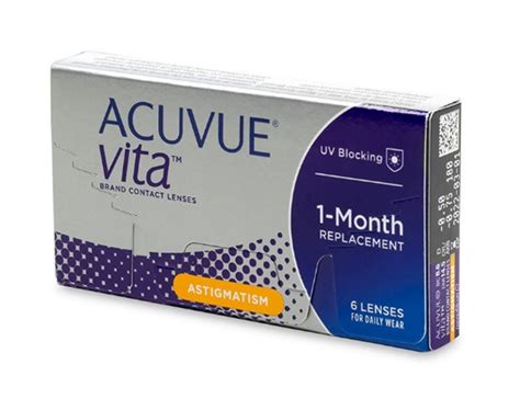 Acuvue Vita for Astigmatism 6Lens/Box - EYE WORLD OPTICIANS