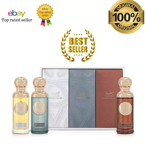 Valleys Set By Gissah Fragrances 3x 50ml Sprays 🎁brand New Sealed Box 5