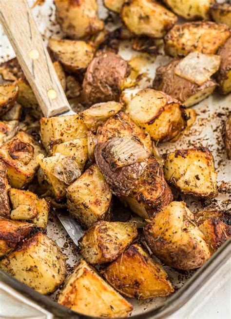 Easy Roasted Potatoes And Onions Build Your Bite