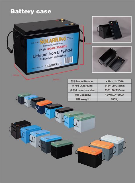 V Ah Abs Electric Bicycle Empty Battery Box For Lifepo Fan Diy