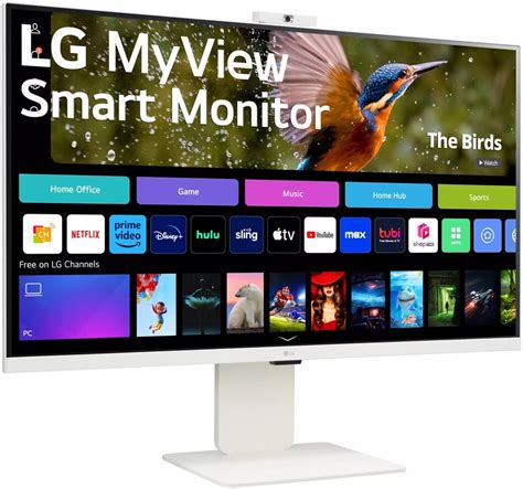 LG MyView 32SR85U W Smart Monitor 32 IPS Display 4K UHD Resolution